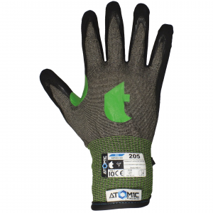 Treadstone Atom1c Pro-205 Sandy Nitrile Coated Cut Level F Grip Gloves